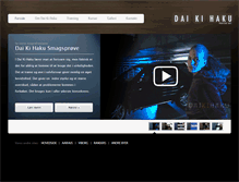 Tablet Screenshot of aarhus.daikihaku.dk